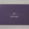 Coffret cadeau katana pour la pochette de soirée