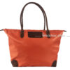 avant sac grand format femme orange anse épaule cuir marron foncé