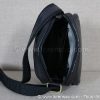 Intérieur de la petite pochette Katana sacoche en cuir noire