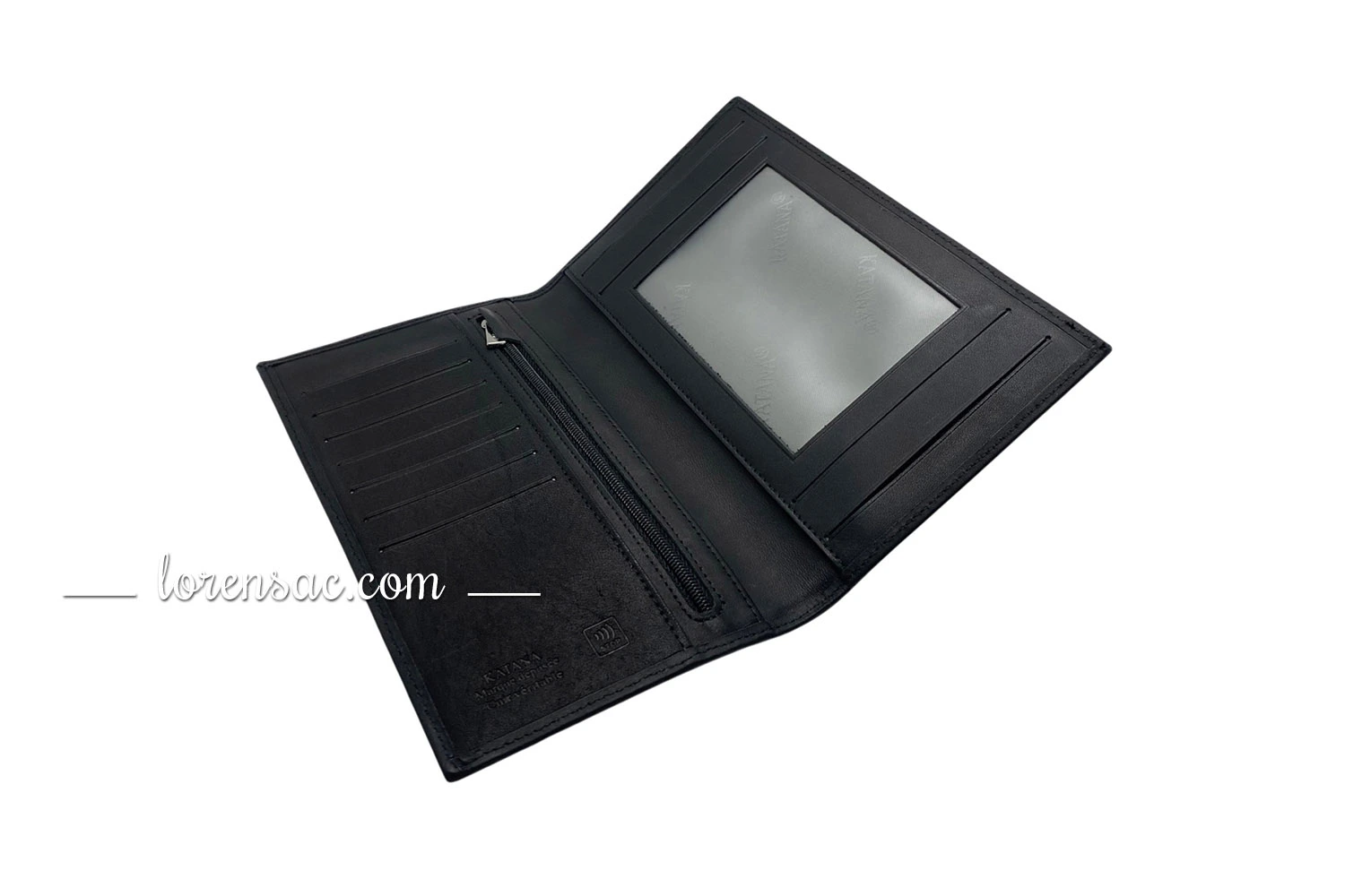 Portefeuille chéquier – un modèle en cuir de qualité, à la fois raffiné et fonctionnel. Portefeuille chéquier en cuir véritable, accessoire élégant et pratique pour homme ou femme.