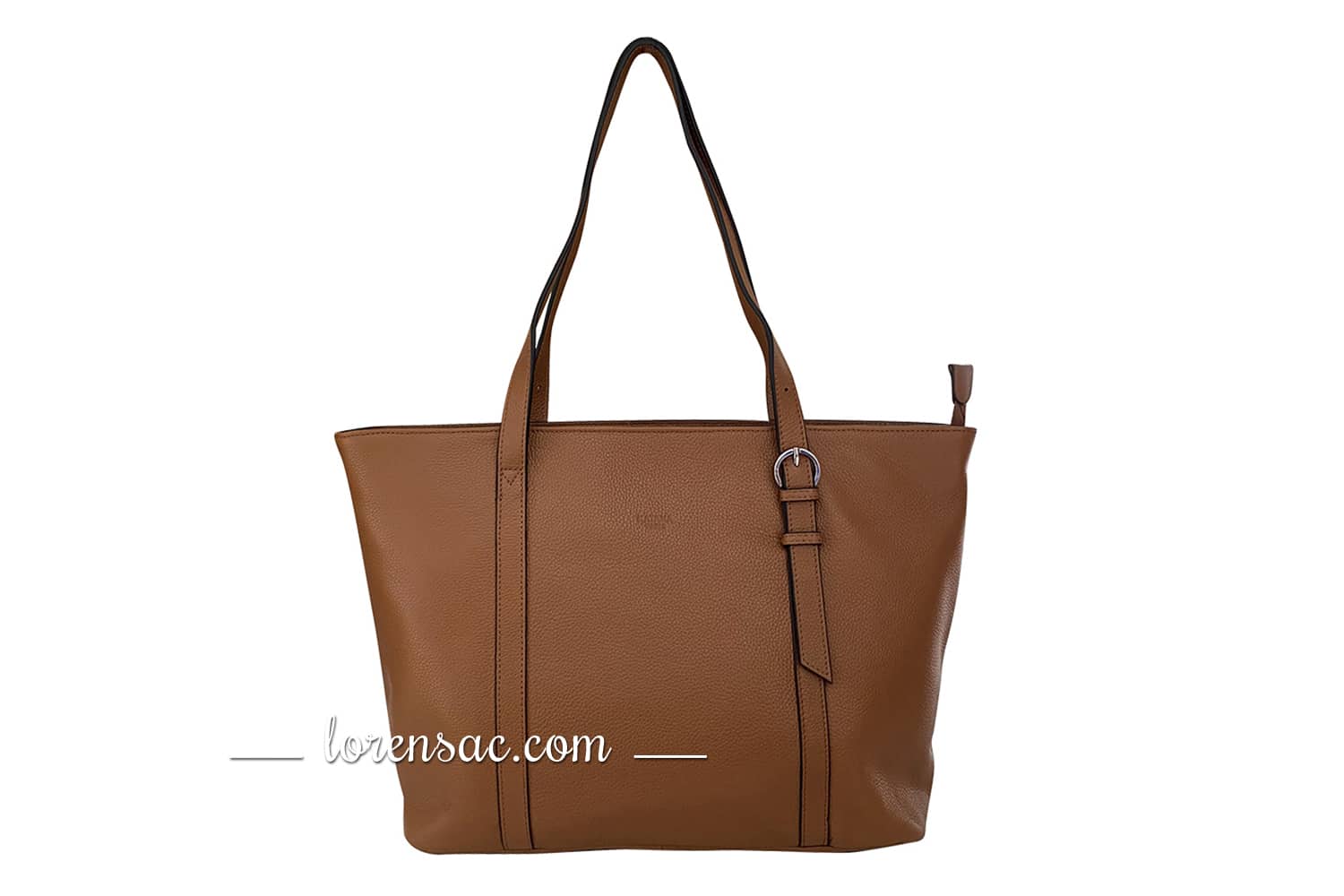 Sac cabas cuir marron pour femme