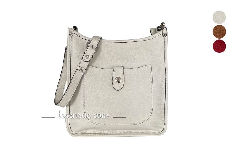 Sac porté travers femme cuir bandoulière croisé