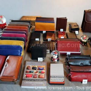 Maroquinerie stand 10 décembre 2017
