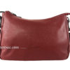 Petit sac en cuir rouge femme bandoulière