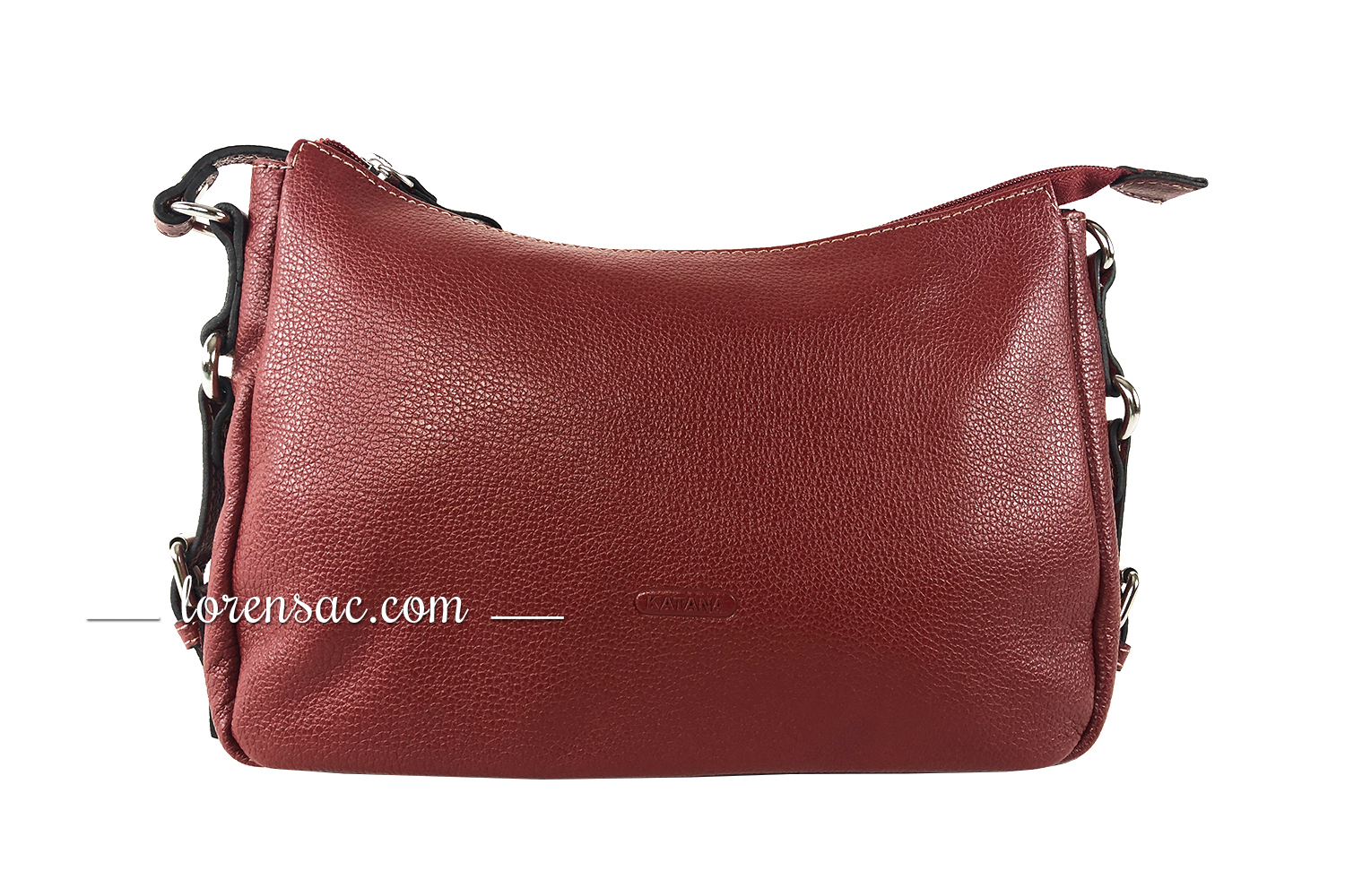 Petit sac en cuir rouge pour femme avec bandoulière Petit sac en cuir rouge femme bandoulière