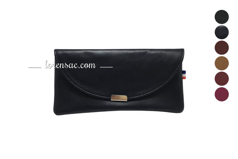 Étui à lunette design cuir souple homme femme
