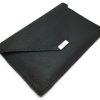 porte document forme enveloppe pour documents de voiture cuir noir