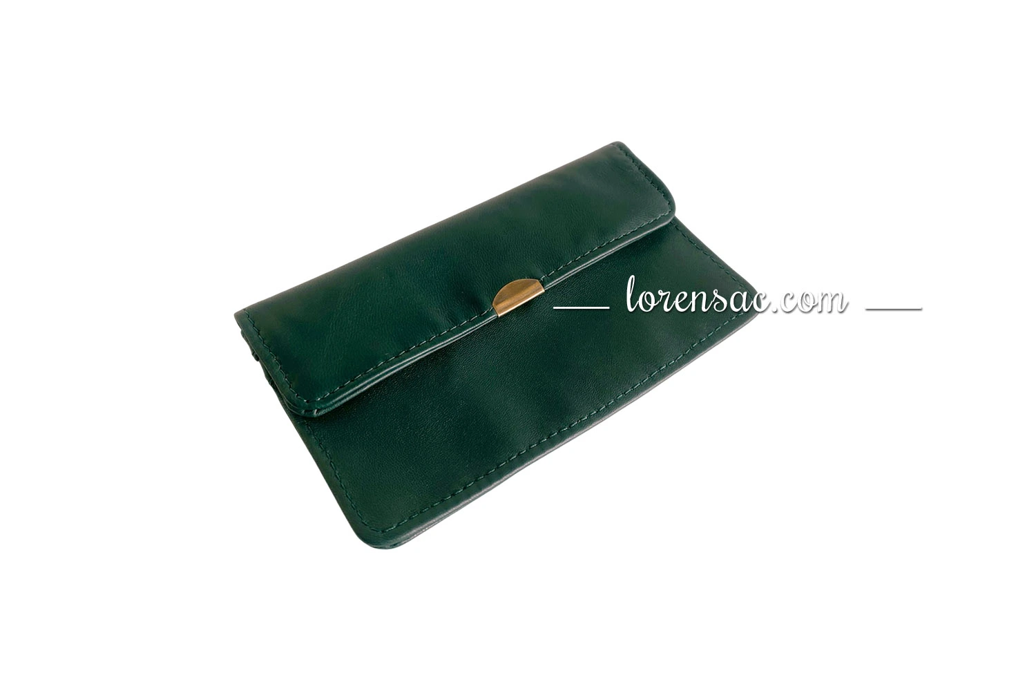 porte monnaie cuir souple couleur vert foncé porte monnaie plat femme cuir souple couleur vert foncé