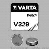 Pile Varta V329 - Réf.: 329 101 111 - Gencod 245 864 - 1,55 volts - 36 mAh