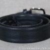 Ceinture cache billets de couleur noire en cuir souple