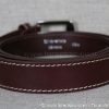 Ceinture en cuir vachette 35mm marron