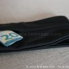 Ceinture de sport élastique noire rangement billet