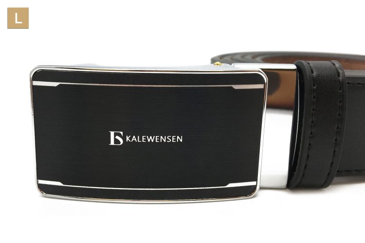 Ceinture automatique pour homme noire Kalewensen