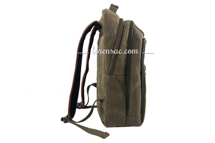 Côté du sac à dos tendance léger marron Côté du sac à dos katana tendance léger marron