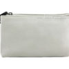 Petit sac pochette blanc en Cuir