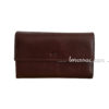 avant compagnon cuir femme porte feuille chocolat