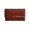 avant compagnon cuir femme porte feuille marron