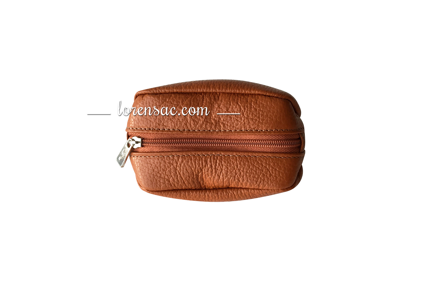 Porte monnaie grain de café orange en cuir Katana Porte monnaie orange katana modèle grain de café en cuir