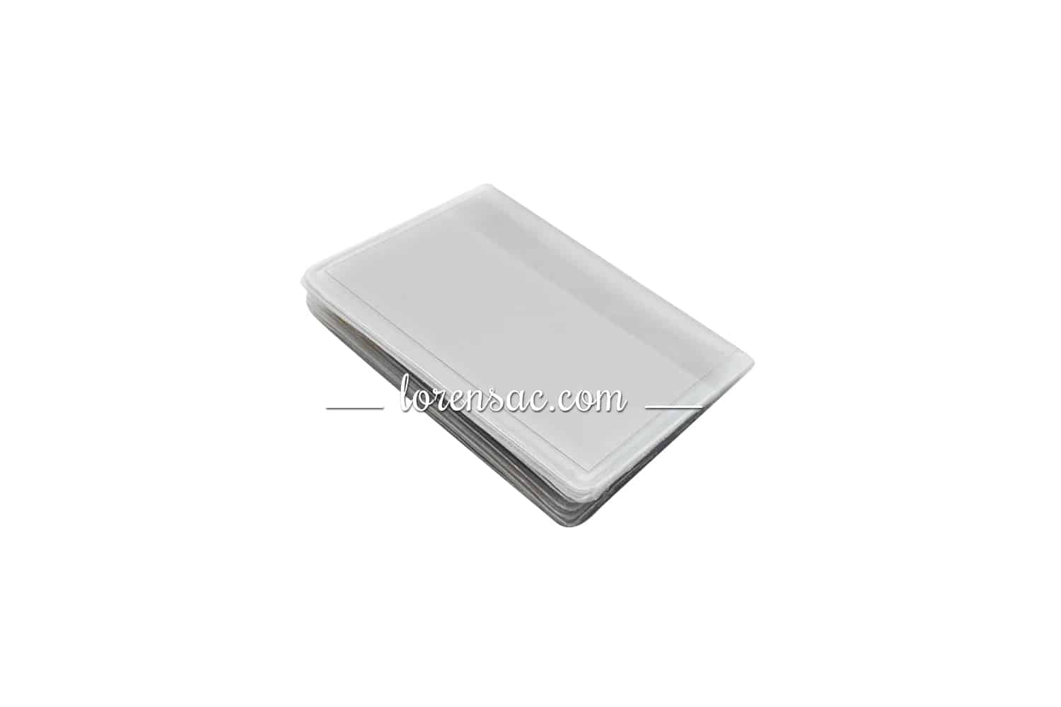 Porte carte bancaire plastique souple transparent