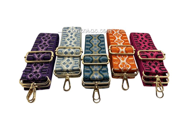 Anse large sac bandoulière en tissu