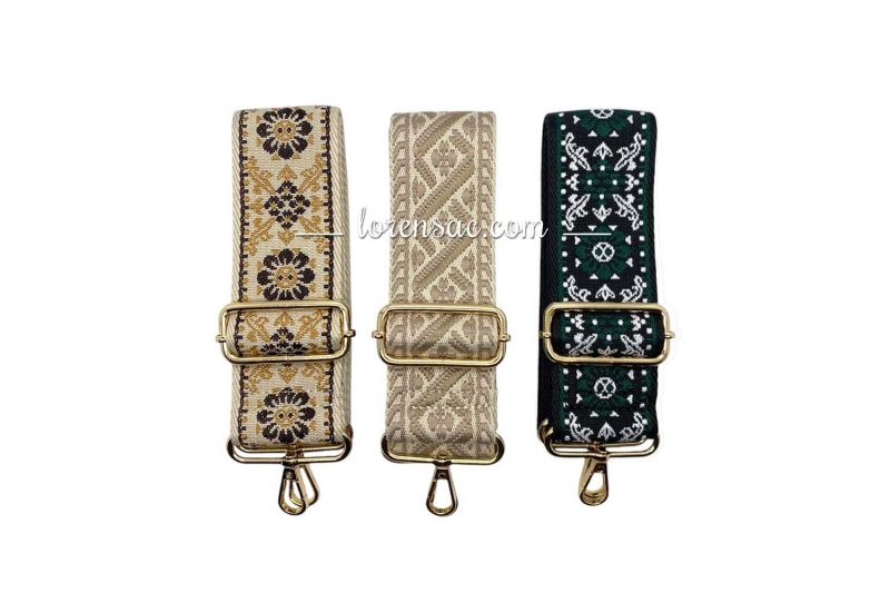 Anse sac bandoulière tissu longueur porté épaule