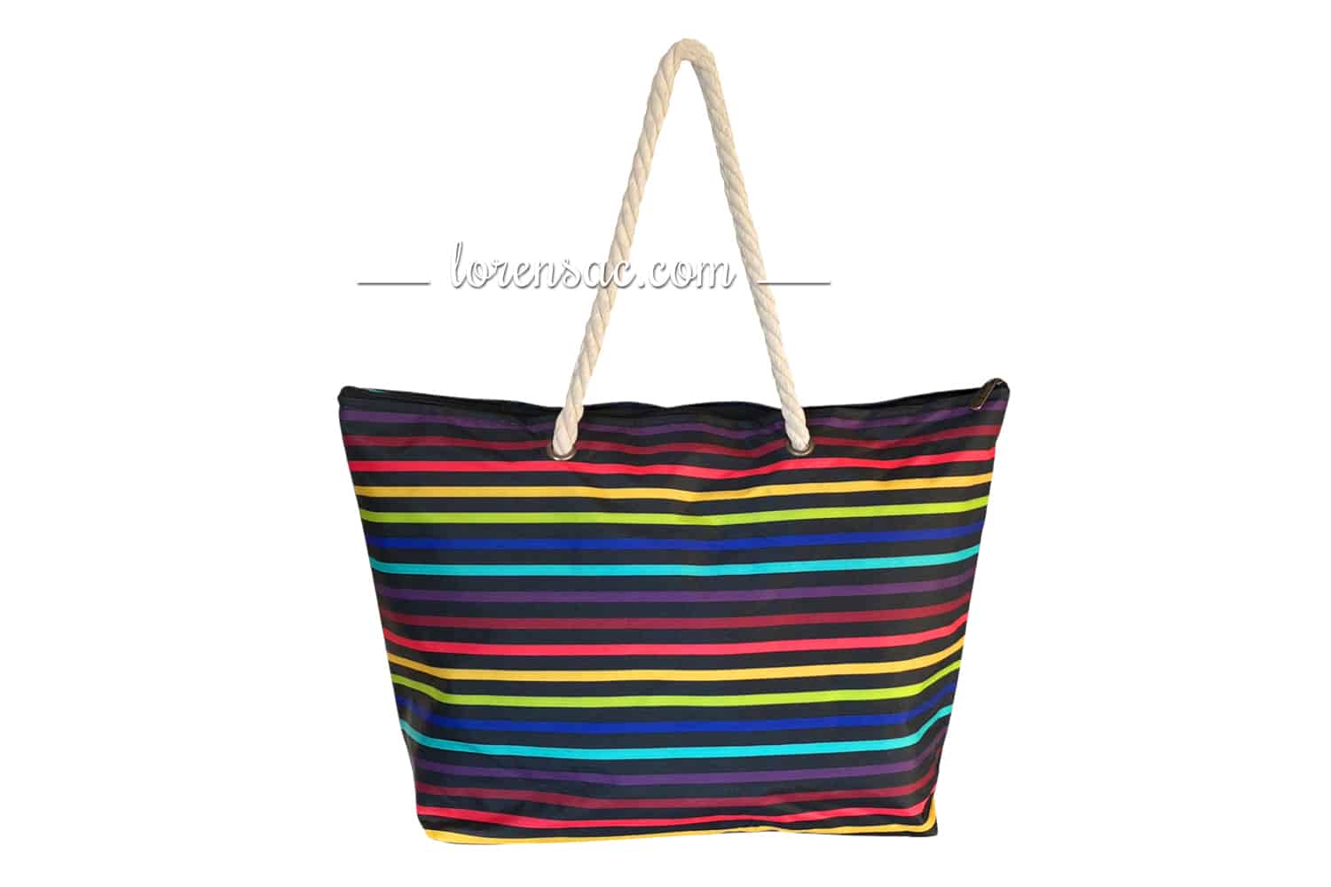 Sac de plage femme multicolore