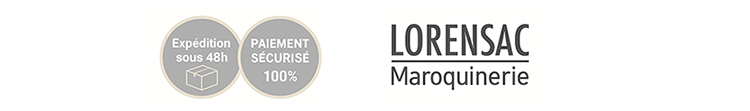 bannière logo site lorensac maroquinerie